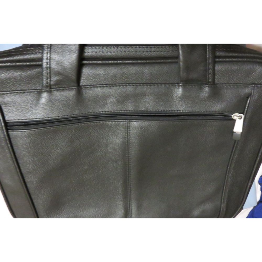 Dell Leather Computer/ Laptop/ Messenger Bag View 6